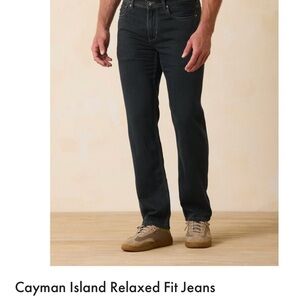 Relaxed Fit Jeans - Dark Wash